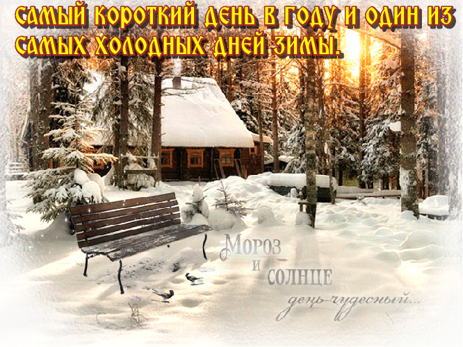 Гифка самый короткий день в году и один из самых холодных дней зимы. Гифка самый короткий день в году и один из самых холодных дней зимы.