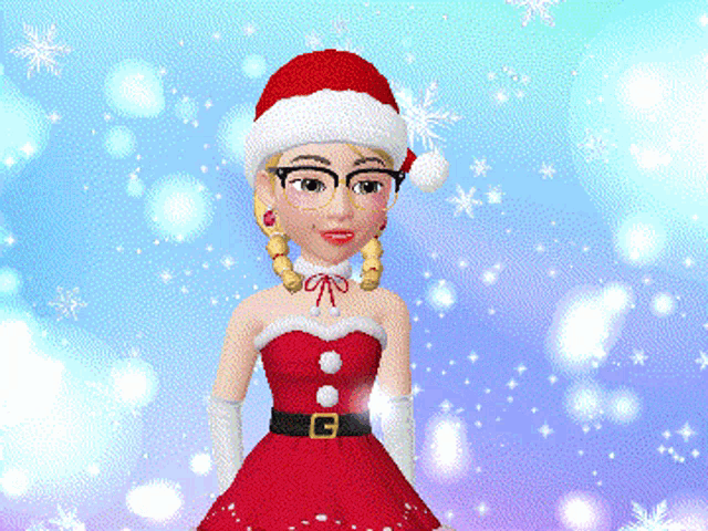 Анимированные Снегурочки, Живые Снегурочки.