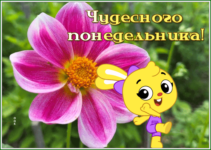 Гифка Доброго летнего понедельника. Гифка Доброго летнего понедельника.