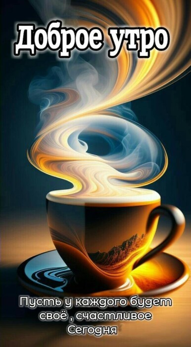 Пусть во время утренней чашки кофе ты найдешь вдохновение для своих проектов, и творчество будет твоим верным спутником на протяжении всего дня. Пусть во время утренней чашки кофе ты найдешь вдохновение для своих проектов, и творчество будет твоим верным спутником на протяжении всего дня.