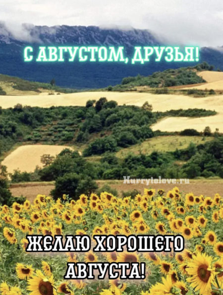 Поздравляем в августе
