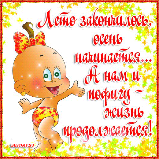Смешные Картинки С Последним Днем Лета. 