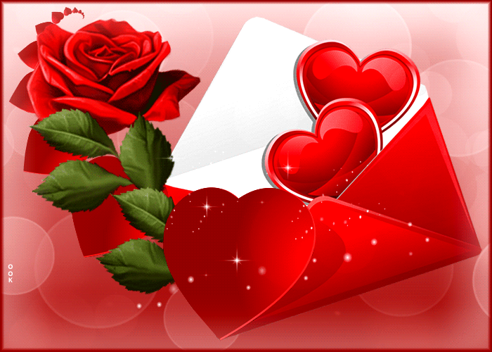 Превосходная гиф-открытка с розой Я люблю тебя! Превосходная гиф-открытка с розой Я люблю тебя!