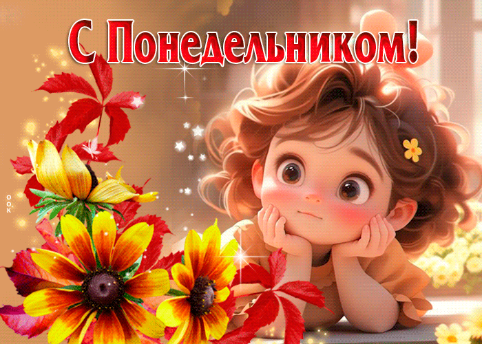 Великолепная гиф-открытка С понедельником! Великолепная гиф-открытка С понедельником!