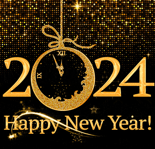 Мерцающая картинка Happy New Year 2024. Мерцающая картинка Happy New Year 2024.