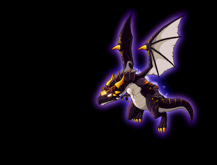 Летающий дракон гифка