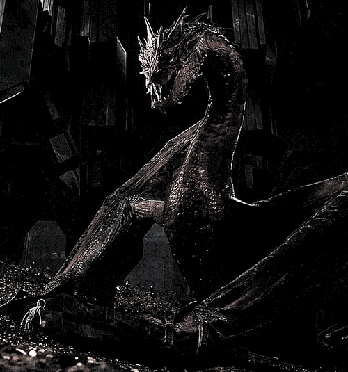 Дракон огонь гифка