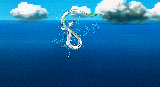 Аниме гифки с драконами из мультфильмов.