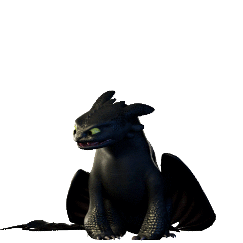 Скачать гифку ночная фурия, кино, фильм, - анимированный gif милый, дракон.