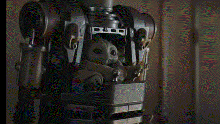 Гифка маленький Йода говорит да!