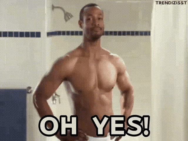 Эротическая гифка с негром и надписью да.