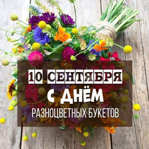 10-го Сентября отмечается всемирный день разноцветных букетов - дарите женщинам цветы. 10-го Сентября отмечается всемирный день разноцветных букетов - дарите женщинам цветы.