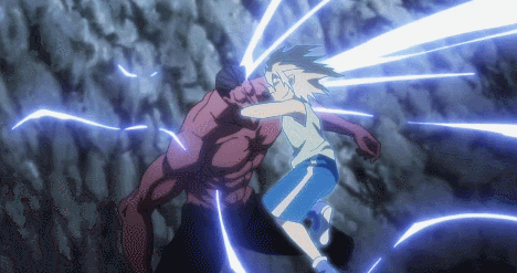 Киллуа магия молнии, Магическая атака гиф. Киллуа магия молнии, Магическая атака гиф.