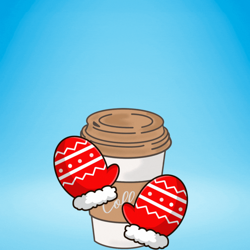 Прикольная анимация "Пусть январское утро будет добрым!".