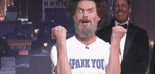 Смешные gif картинки безумный Джим Керри.