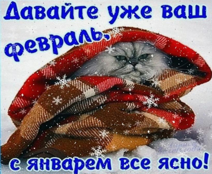 Смешная картинка давайте уже ваш февраль, с январём всё ясно. Смешная картинка давайте уже ваш февраль, с январём всё ясно.