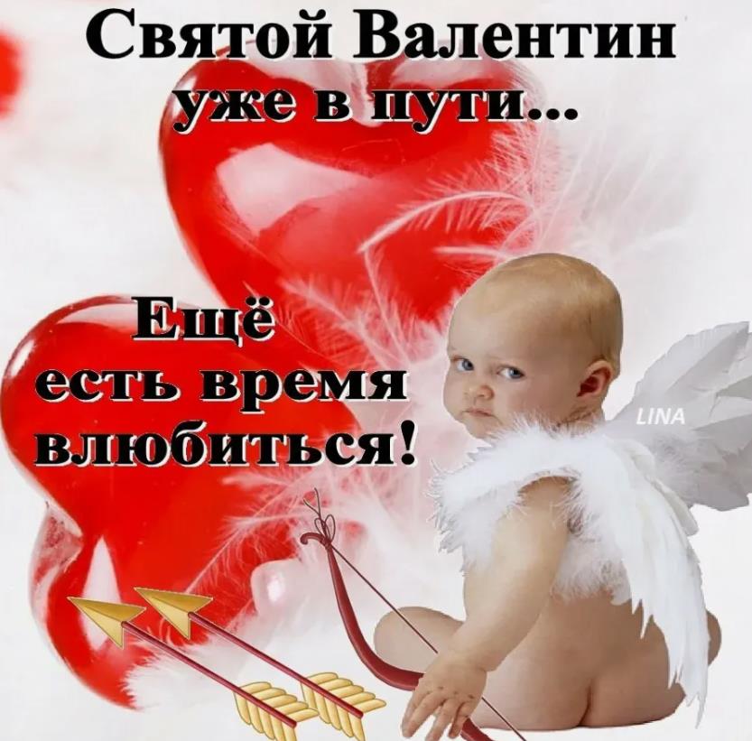 Святой Валентин уже в пути... Ещё есть время влюбиться.