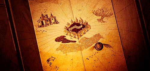 Карта мародеров открывает неизведанное в Хогвартсе