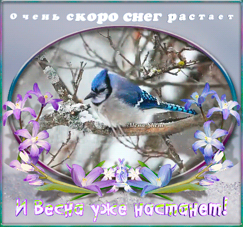 Зимняя снежная анимация очень скоро снег растает, и весна уже настанет. Зимняя снежная анимация очень скоро снег растает, и весна уже настанет.