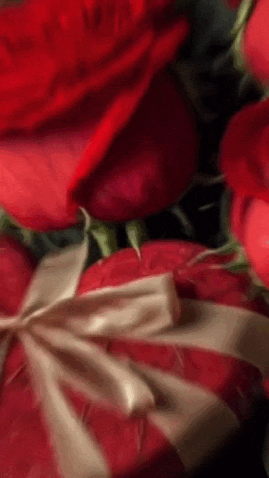 21 февраля женского счастья гифки новые с цветами.