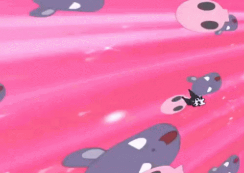 Куроми мультик Мелоди гифки.