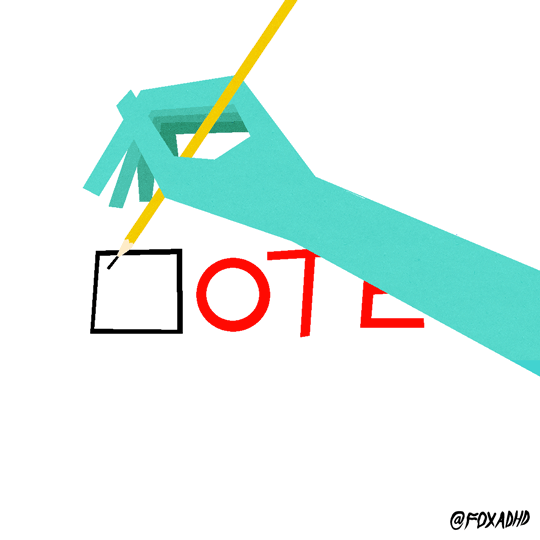 Гифка ставит галочку.