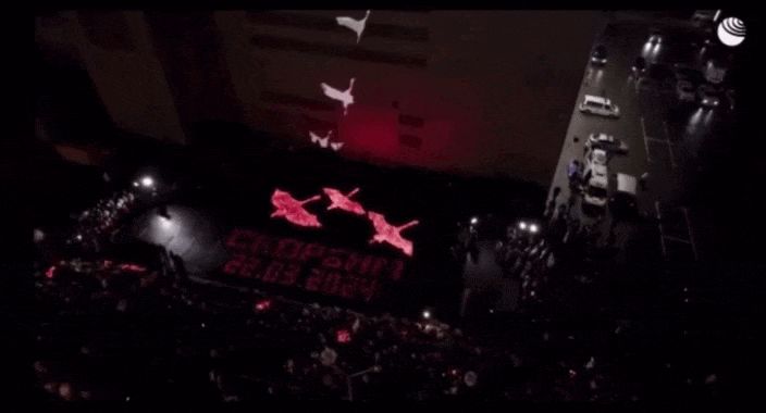 Анимация к акции скорби 24 марта (о событиях 22.03.2024) "Белые журавли. Анимация к акции скорби 24 марта (о событиях 22.03.2024) "Белые журавли.