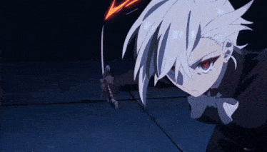 Драка с Arlecchino Genshin gif картинка.