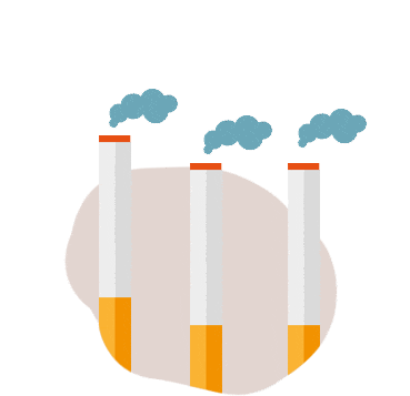 Анимация для зелёных, нет табаку.