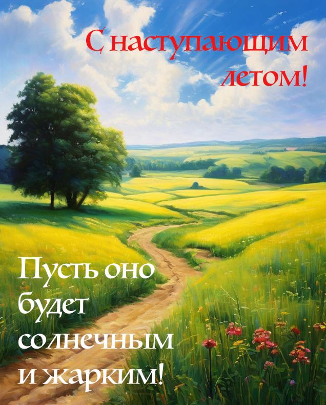 Невероятно красивые картинки с природой "С наступающим летом! Пусть оно будет солнечным и жарким!".