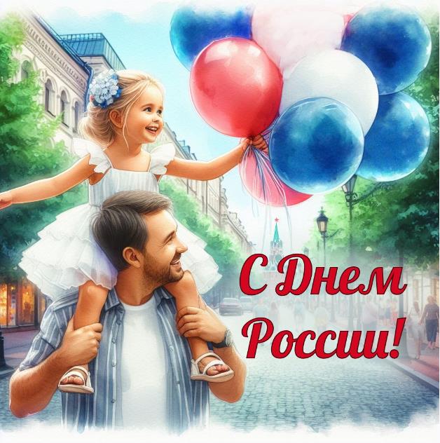 Добрые семейные картинки для детей на день России. Добрые семейные картинки для детей на день России.