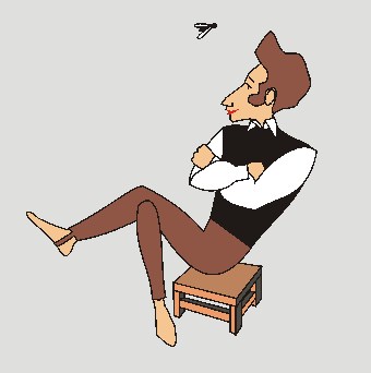 Живой анимированный рисунок с самым знаменитым русским поэтом.