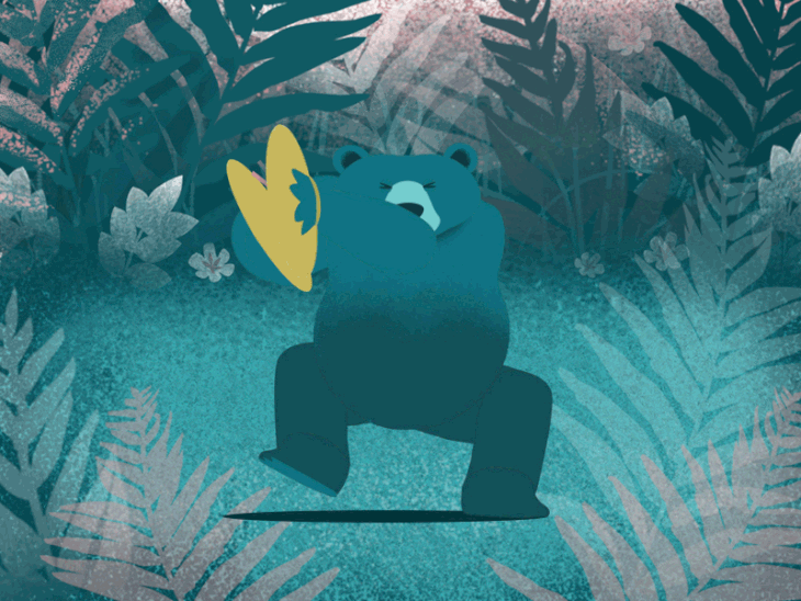 Ещё одна векторная анимация с танцующим медведем и бьющим в тарелки. Ещё одна векторная анимация с танцующим медведем и бьющим в тарелки.