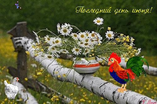 Новые красивые гифки с последним днём Июня - в 2024 году Воскресенье. Новые красивые гифки с последним днём Июня - в 2024 году Воскресенье.