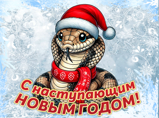 Новые Гифки с наступающим Новым Годом Змеи 2025. Новые Гифки с наступающим Новым Годом Змеи 2025.