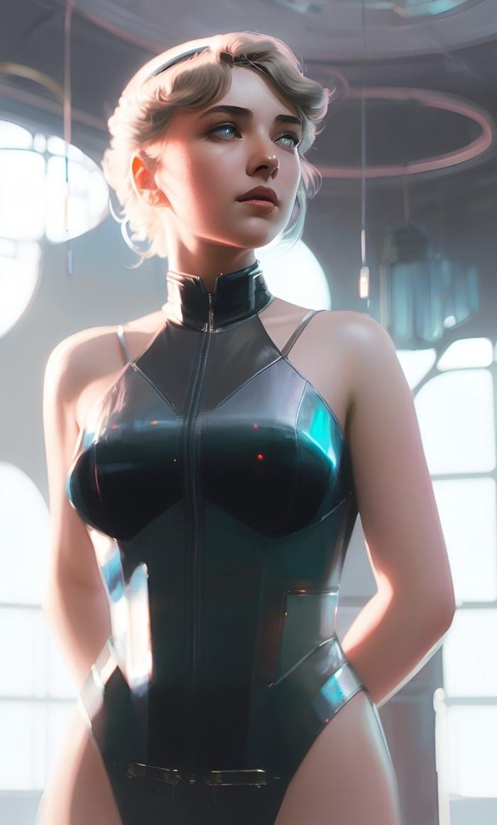 Решил прогнать через нейросеть некоторых персонажей замечательной игры Atomic Heart. Решил прогнать через нейросеть некоторых персонажей замечательной игры Atomic Heart.