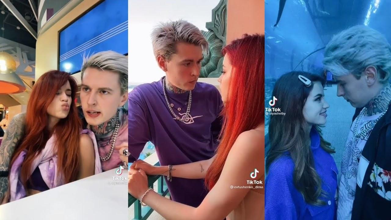 Дима Евтушенко и Оля Шелби поцелуй Дима Евтушенко и Оля Шелби поцелуй