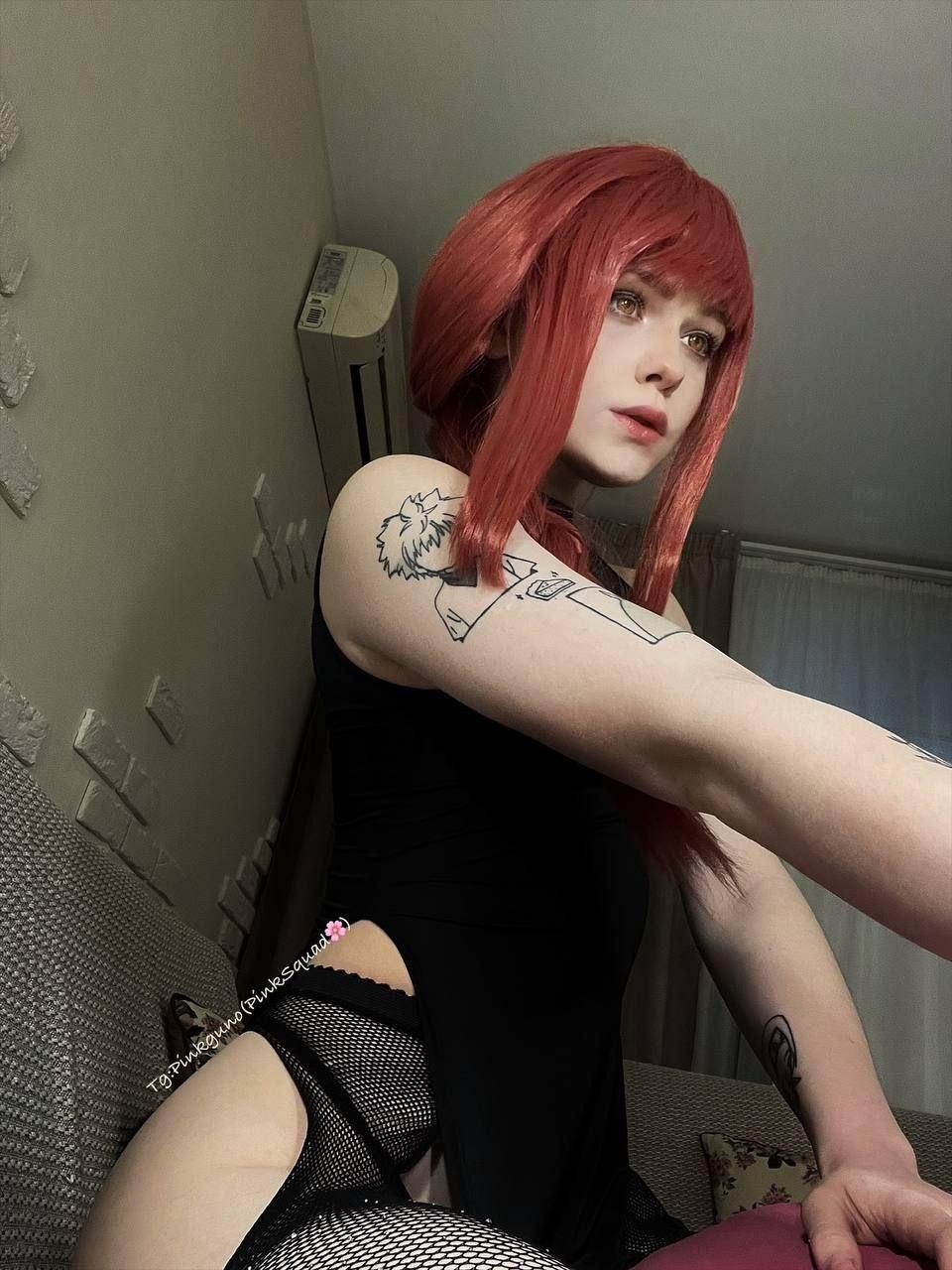 Тиктокерша pinkguno, Pinkguno слив. Тиктокерша pinkguno, Pinkguno слив.