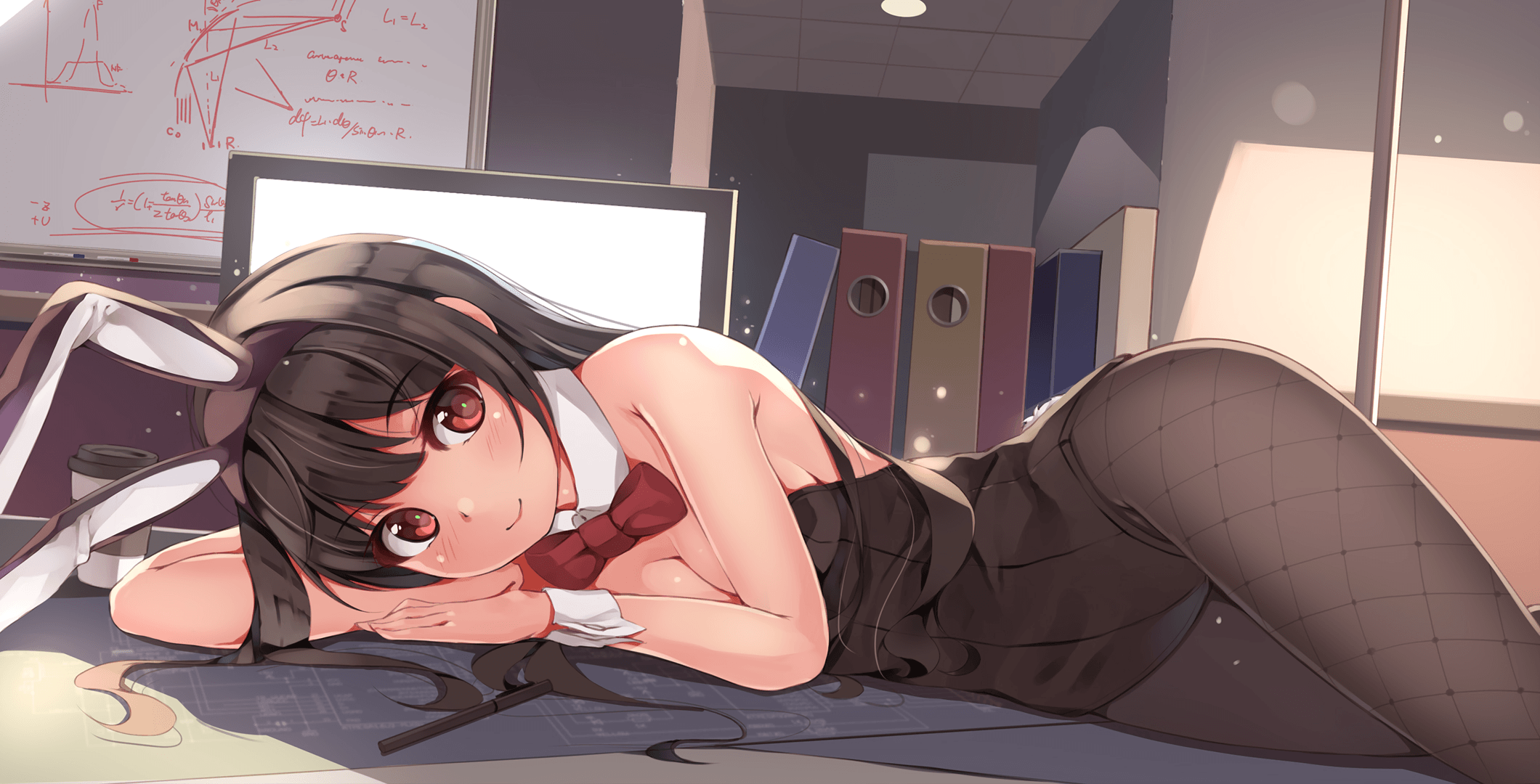 Девочки шатенки из&nbsp;аниме - TeenManga Хентай. Аниме секретарша, Аниме развращает, Панцу, Этти чулки.