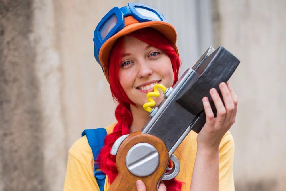 Косплей на Леона Браво старс. Косплей на Леона Браво старс.