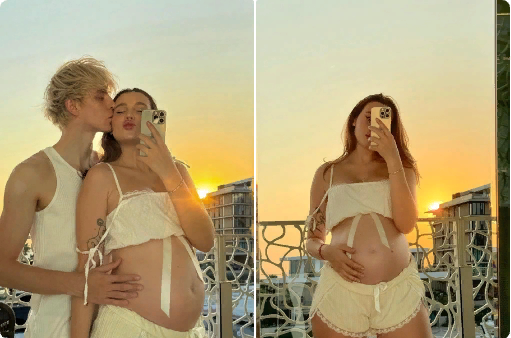 Фото слитые в интернет Влад А4 и Юля Годунова ждут первого ребенка.