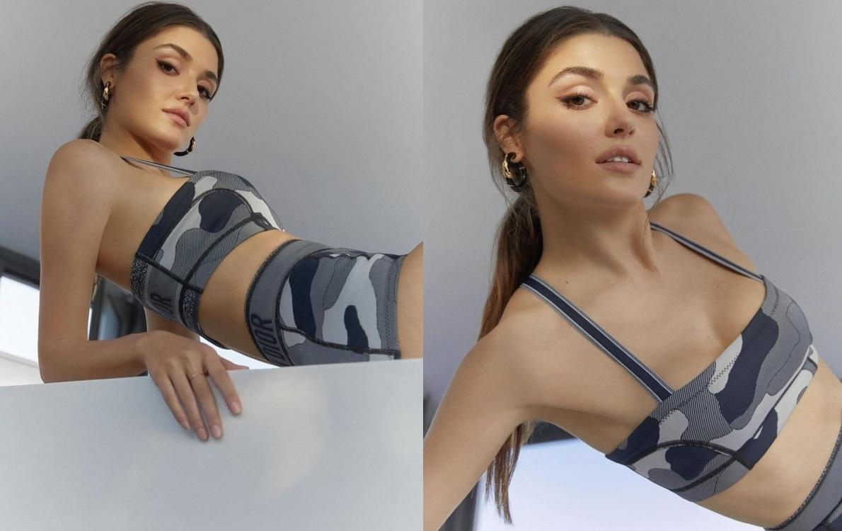 Засветы Ханде в мокром купальнике. Засветы Ханде в мокром купальнике.