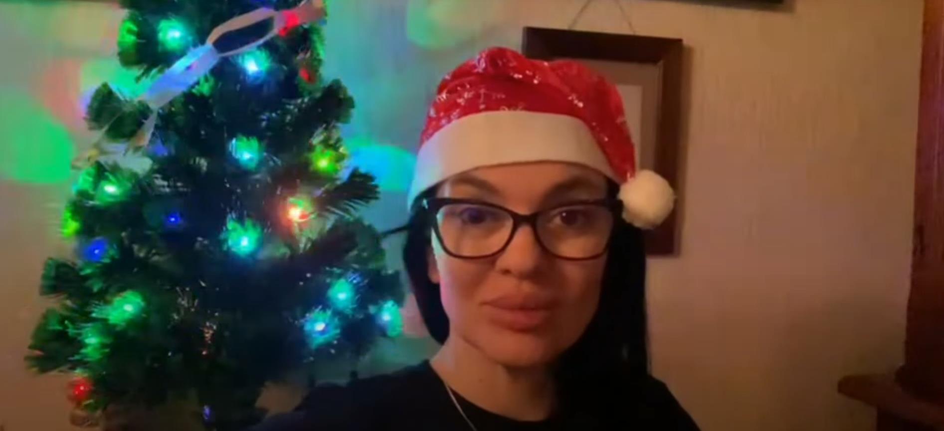 Новогодние фото от мамы огра. Новогодние фото от мамы огра.