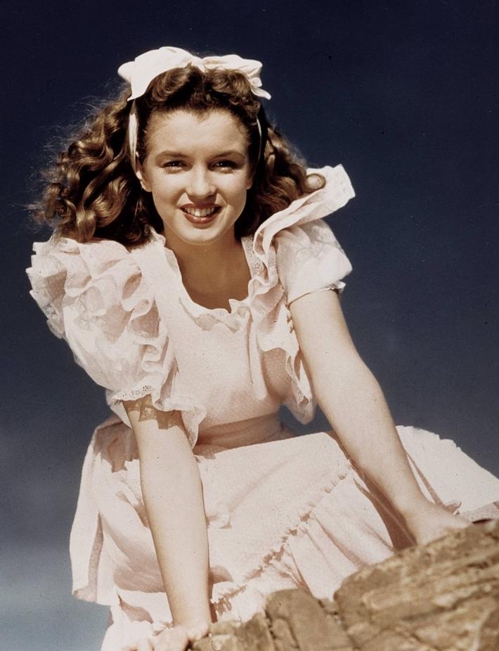 Мэрилин Монро в начале карьеры.