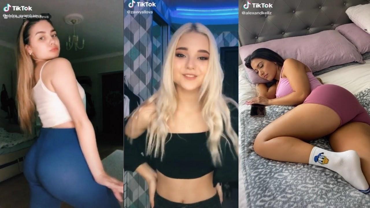 Девушка из тик тока с большими ягодицами, Попы из тиктока, Большие попы русских женщин.