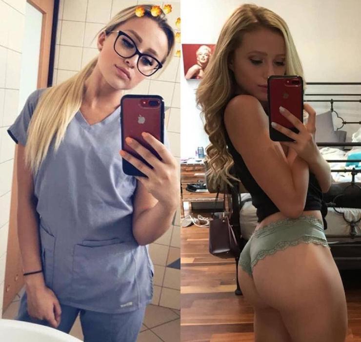 Утренние девочки: Озорные медсёстры фото.