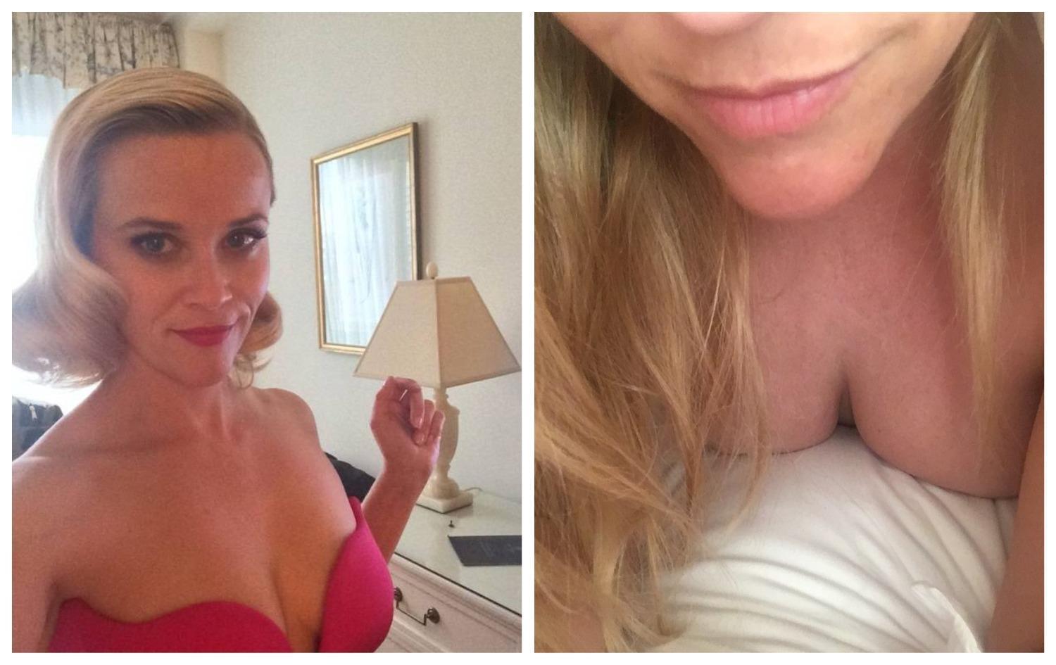 Риз Уизерспун украденные хакерами фото, Риз Уизерспун ICLOUD.