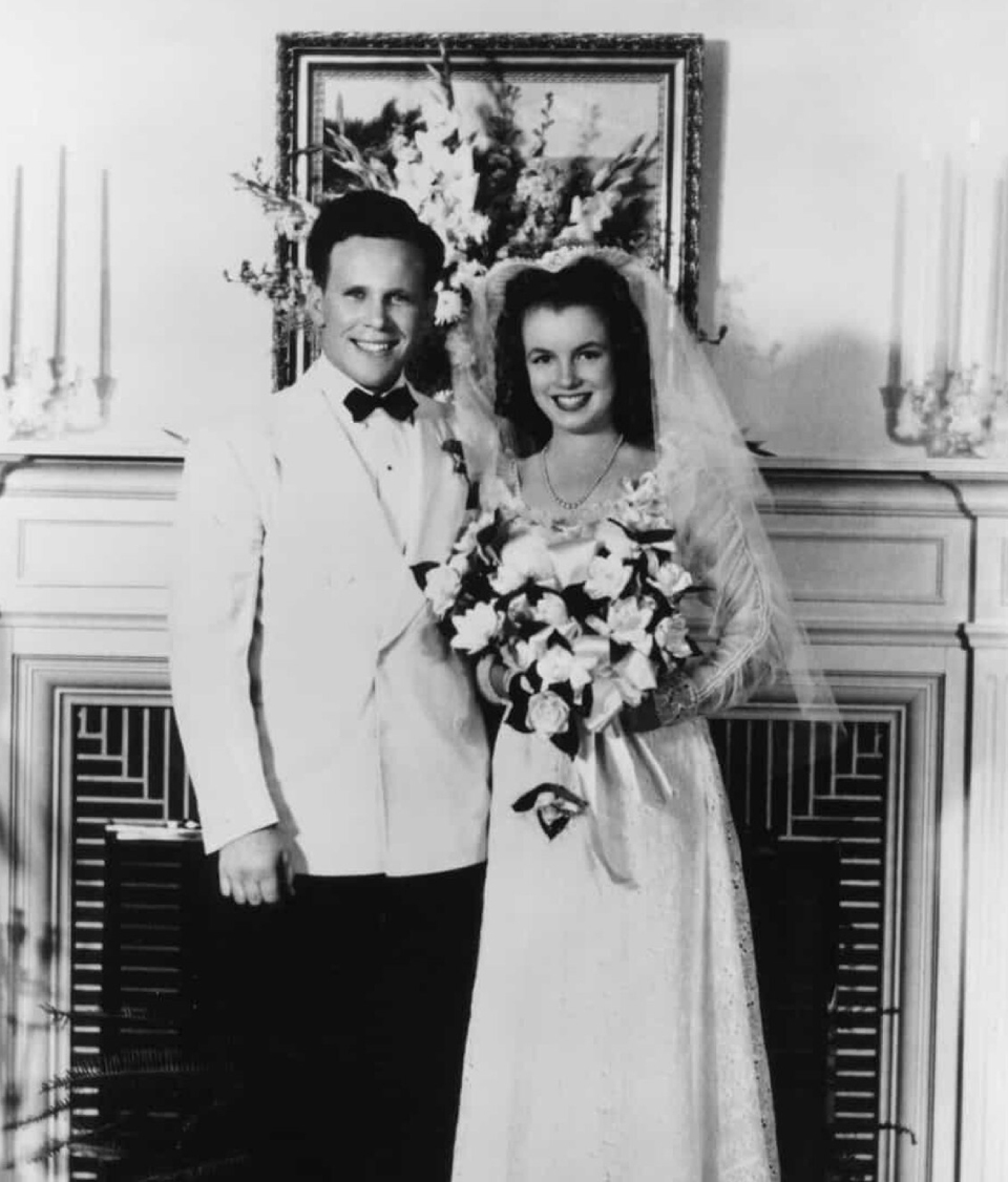 Мэрлин Монро с Джимом Доэрти.