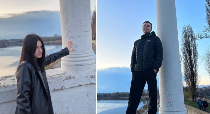 А на этих совместных фотках ребята на фоне колонны, судя по всему в родном городе Винницы. А на этих совместных фотках ребята на фоне колонны, судя по всему в родном городе Винницы.