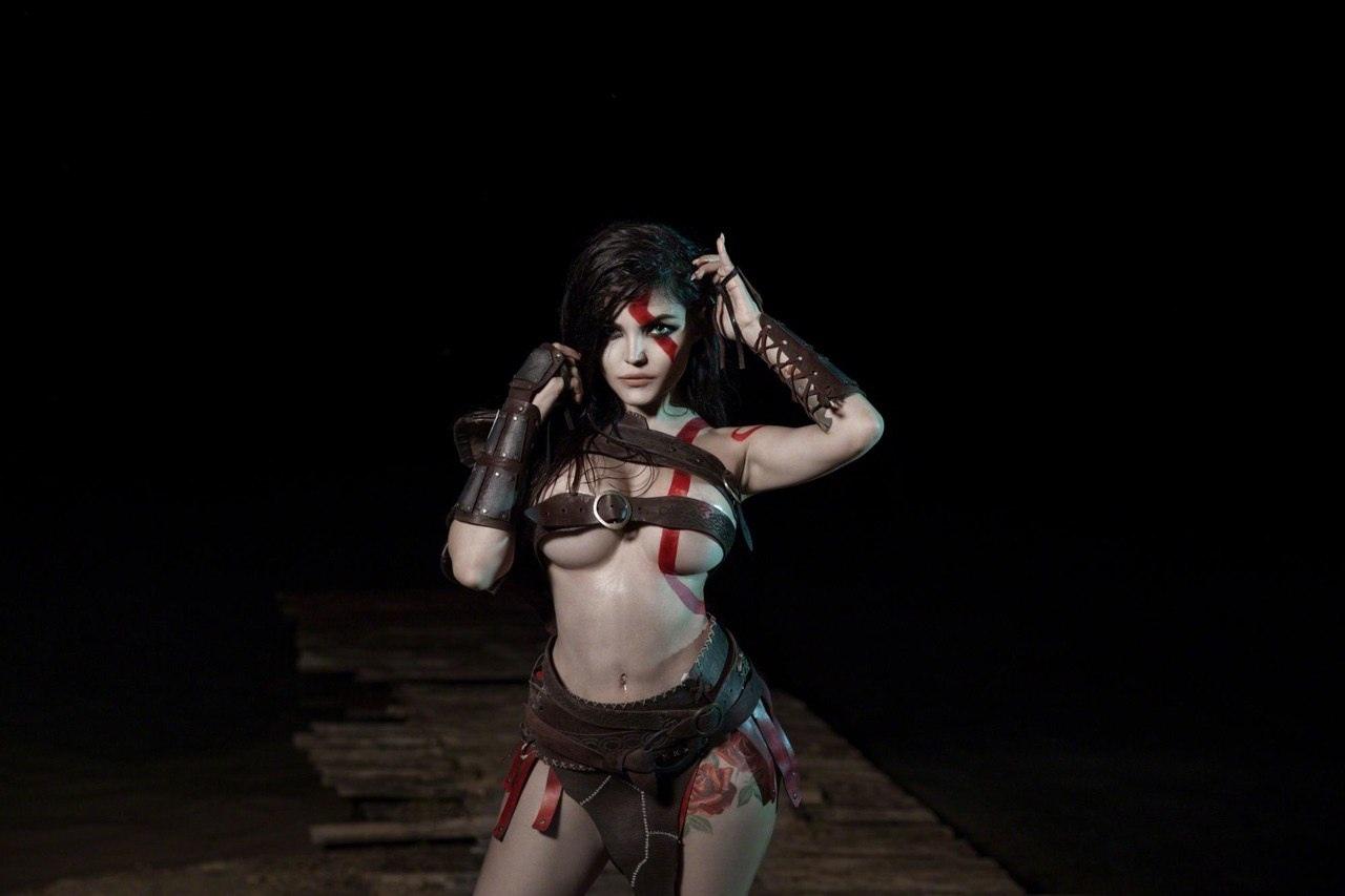 Косплеер Кристина Kalinka Fox Струкова воссоздала образ Кратоса. Кристина Финк God of War. Косплеер Кристина Kalinka Fox Струкова воссоздала образ Кратоса. Кристина Финк God of War.
